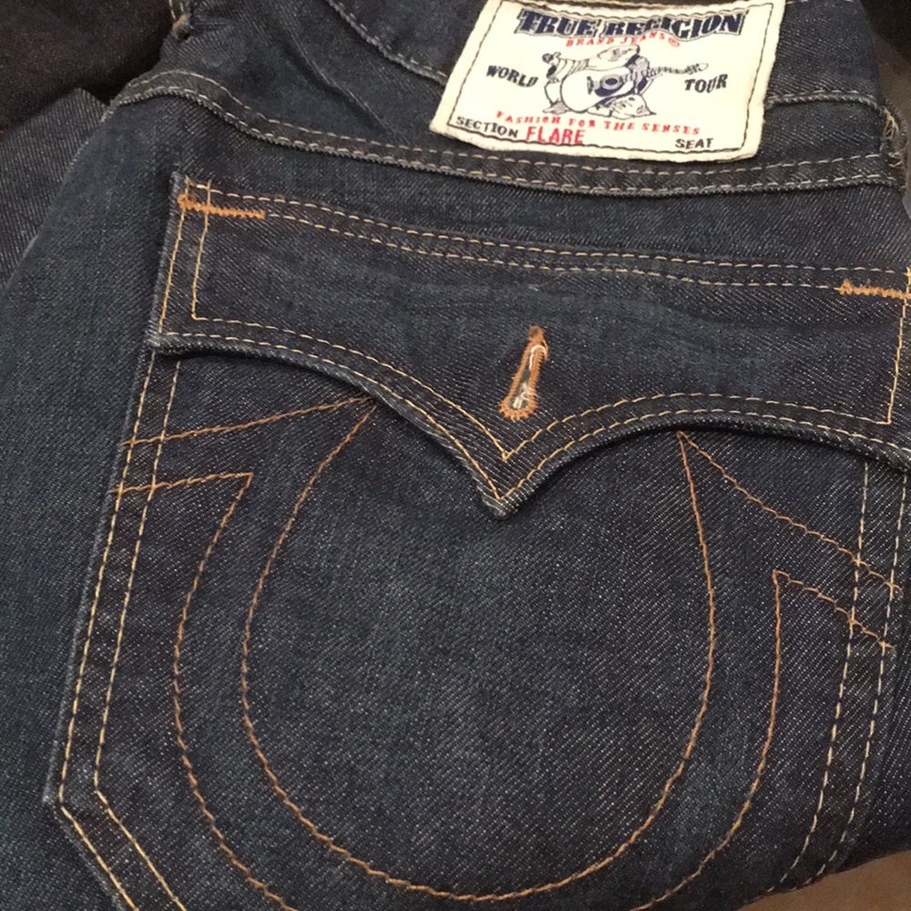 True Religion Men’s Flare Jeans 100% Authentic